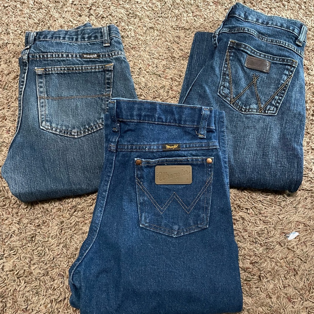 Set of 3 Wrangler Jeans